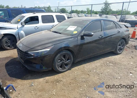 2022 Hyundai Elantra Sel from USA, damaged, VIN 5NPLS4AG1NH060647